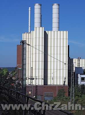 Schornsteine.jpg - Heizkraftwerk Wuppertal-Barmen